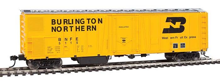 HO 50' AAR Mechanical Refrigerator Car - Burlington Northern Western Fruit Express BNFE #5115