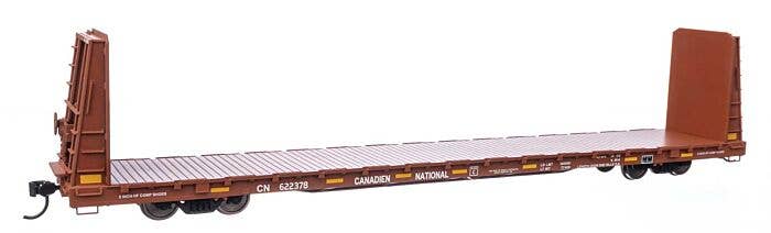 HO 68' Bulkhead Flatcar - Canadian National #622409