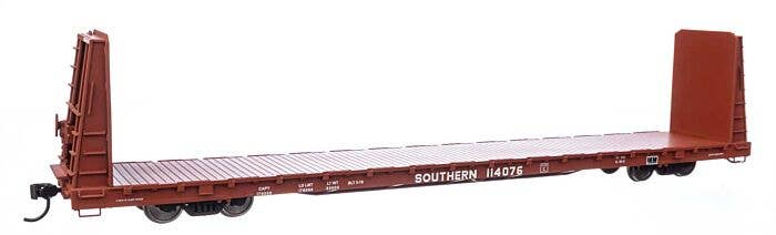 HO 68' Bulkhead Flatcar - Southern Railway #114076