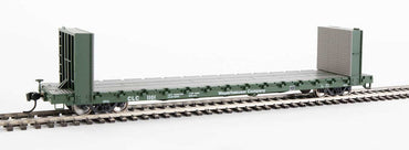 HO 60' Pullman-Standard Bulkhead Flatcar - Weyerhauser #1107