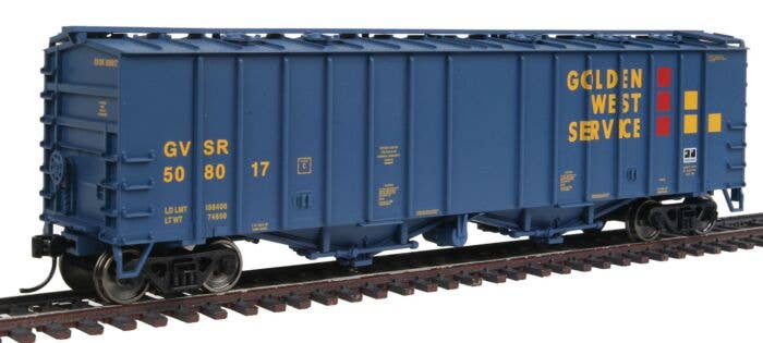 HO 50' 2-Bay Airslide(R) Covered Hopper - Golden West Service GVSR #508017