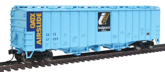 HO 50' 2-Bay Airslide(R) Covered Hopper - Italgrani GACX #57099