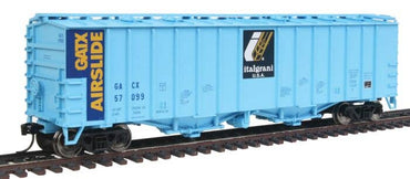 HO 50' 2-Bay Airslide(R) Covered Hopper - Italgrani GACX #57099
