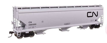 HO 60' NSC 5150 3-Bay Covered Hopper - Canadian National #386524