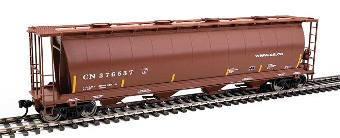 HO 59' Cylindrical Hopper - Canadian National #376537