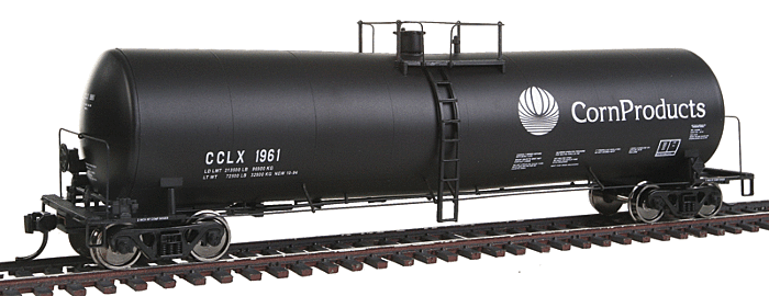 HO 54' 23,000-Gallon Funnel-Flow Tank Car: Corn Products CCLX #1961