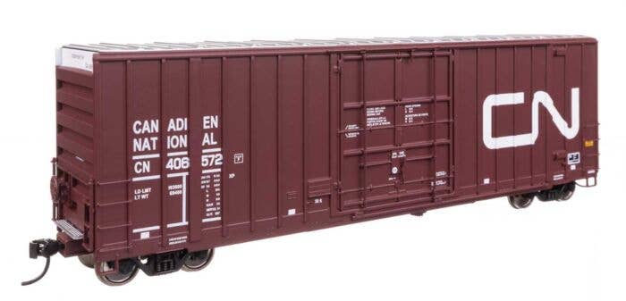 HO 50' Gunderson Hi-Cube Paper Service Boxcar: Canadian National #406572