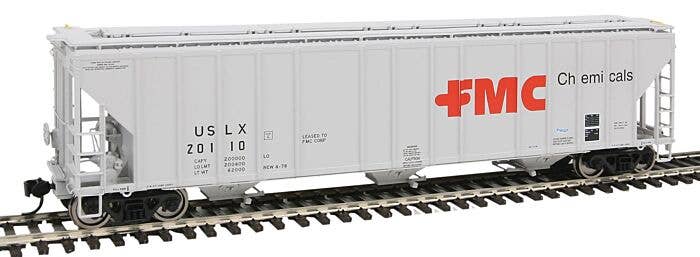 HO 55' Evans 4780 Covered Hopper - FMC Chemicals USLX #20110