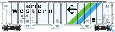 HO 55' Evans 4780 Covered Hopper - Erie Western (ERES) #7007