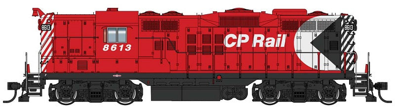 HO EMD GP9 (DC/Silent): CP #8617 (Multimark)