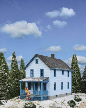 HO Two-Story Frame House -- Kit