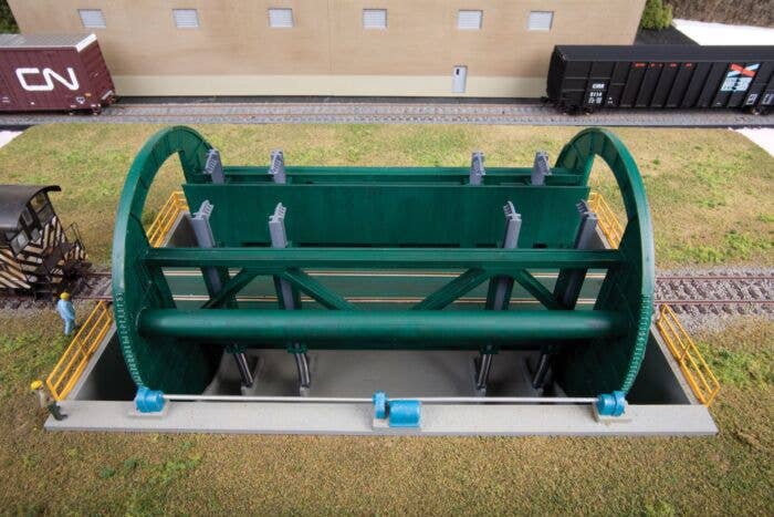 HO Rotary Dumper - Superior Paper -- Kit