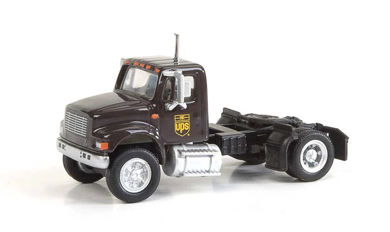 HO International 4900 Single-Axle Semi Tractor: UPS (Bow-Tie)