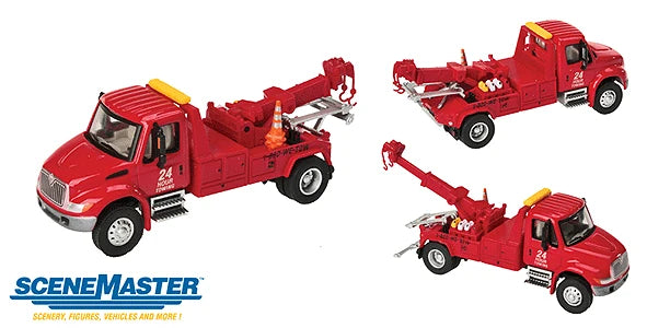 HO International 4300 Tow Truck (Red)