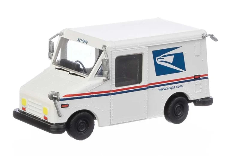HO Long Life Vehicle Mail Truck: USPS