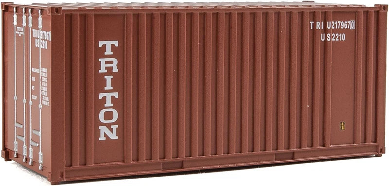 HO 20ft Corrugated Container with Flat Panel: Triton