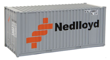 HO 20ft Corrugated Container with Flat Panel: Nedlloyd