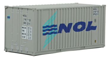 HO 20ft Corrugated Container with Flat Panel: NOL