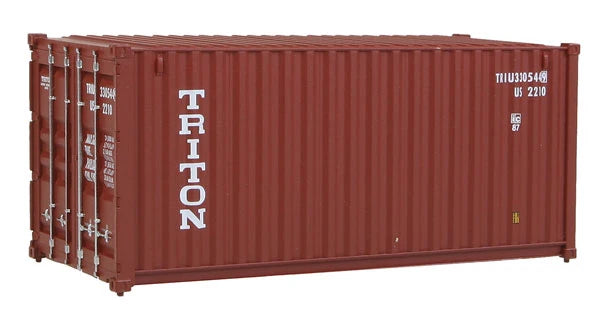 HO 20ft Corrugated Container: Triton