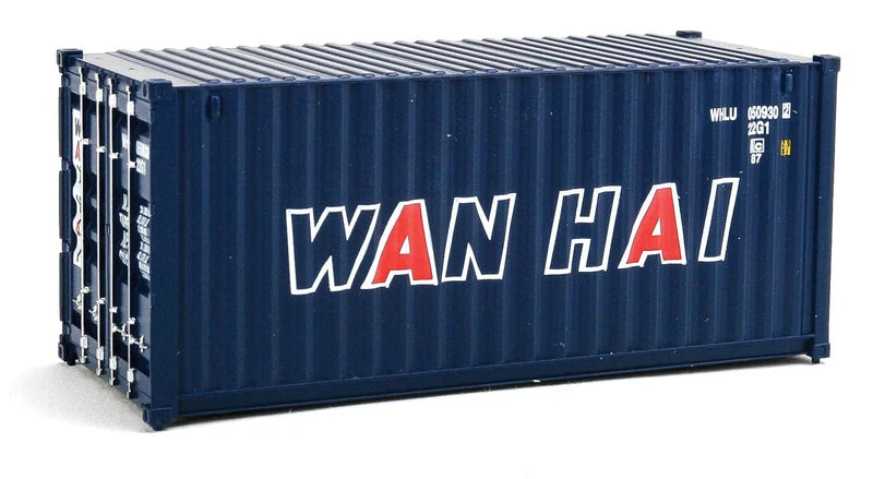 HO 20ft Corrugated Container: Wan Hai