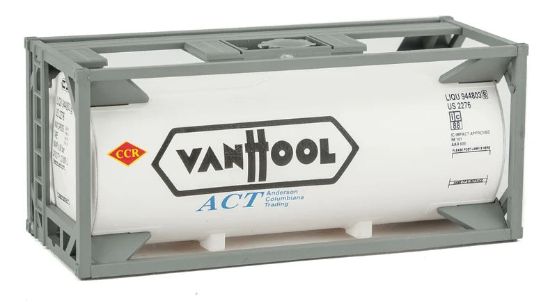 HO 20ft Tank Container Kit: Vanhool