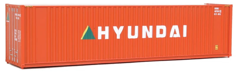 HO 40ft Hi-Cube Corrugated Container: Hyundai
