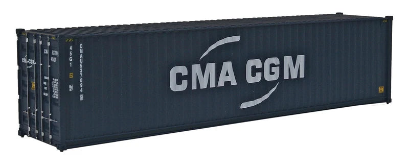 HO 40ft Hi-Cube Corrugated Container: CMA-CGM (New Logo)