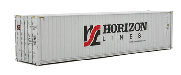 HO 40ft Hi-Cube Corrugated Container: Horizon Lines