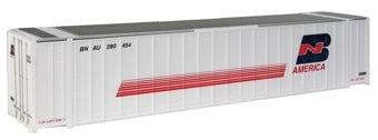HO 48ft Ribbed-Side Container: Burlington Northern America