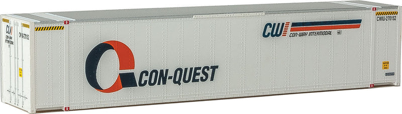 HO 48ft Smooth-Side Container: Con-Quest