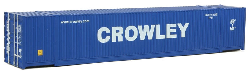 HO 53ft Singamas Container: Crowley (Blue)