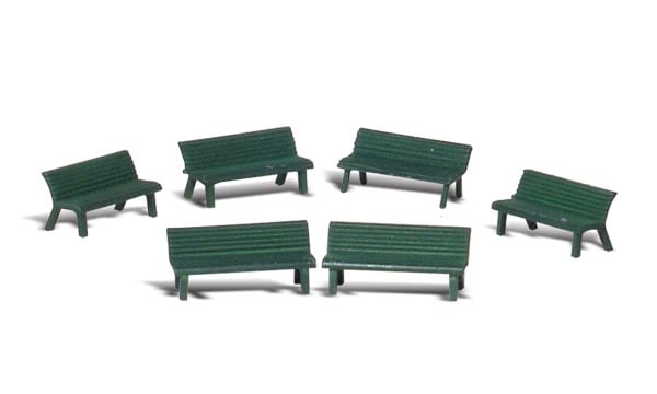 HO - Park Benches