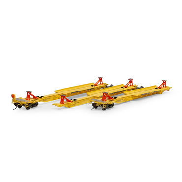HO 57ft Trinity All-Purpose 3 Unit Spine Car: TTX #360999