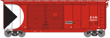 HO 40ft Double-Door Boxcar (Set of 3): Esquimalt & Nanaimo Railway #292222, 292280, 292353