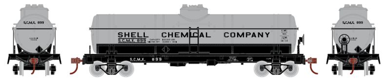 HO Single-Dome Tank Car: Shell Oil Company #899