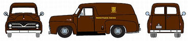 HO 1955 Ford F-100 Panel Truck: United Parcel Service