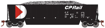 HO Bathtub Coal Gondola (Set of 3): CP Rail #799939, 799945, 799988
