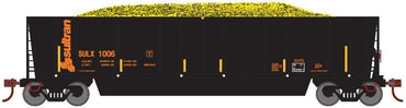 HO Bathtub Coal Gondola (Set of 3): Sultran (Modern) #1099, 1126, 1143