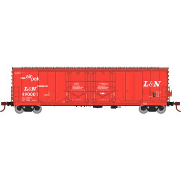 HO 50ft Double Plug Door Boxcar: Louisville & Nashville #490001