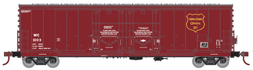 HO 50ft Double-Door Plug Boxcar: Wisconsin Central #1003
