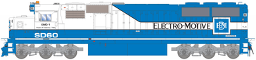 HO SD60 (DC/Silent): EMD #1