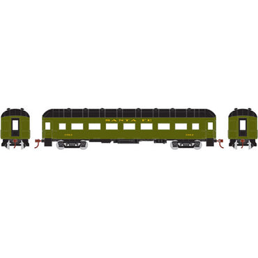 HO Arch-Roof Coach: Santa Fe #3062
