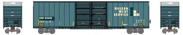 HO 60ft FMC High Cube Boxcar: SSW (Ex Golden West Patch) #62688