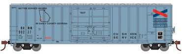 HO 50ft FMC 5327 Plug Door Boxcar: Chattahoochee Industrial #90254