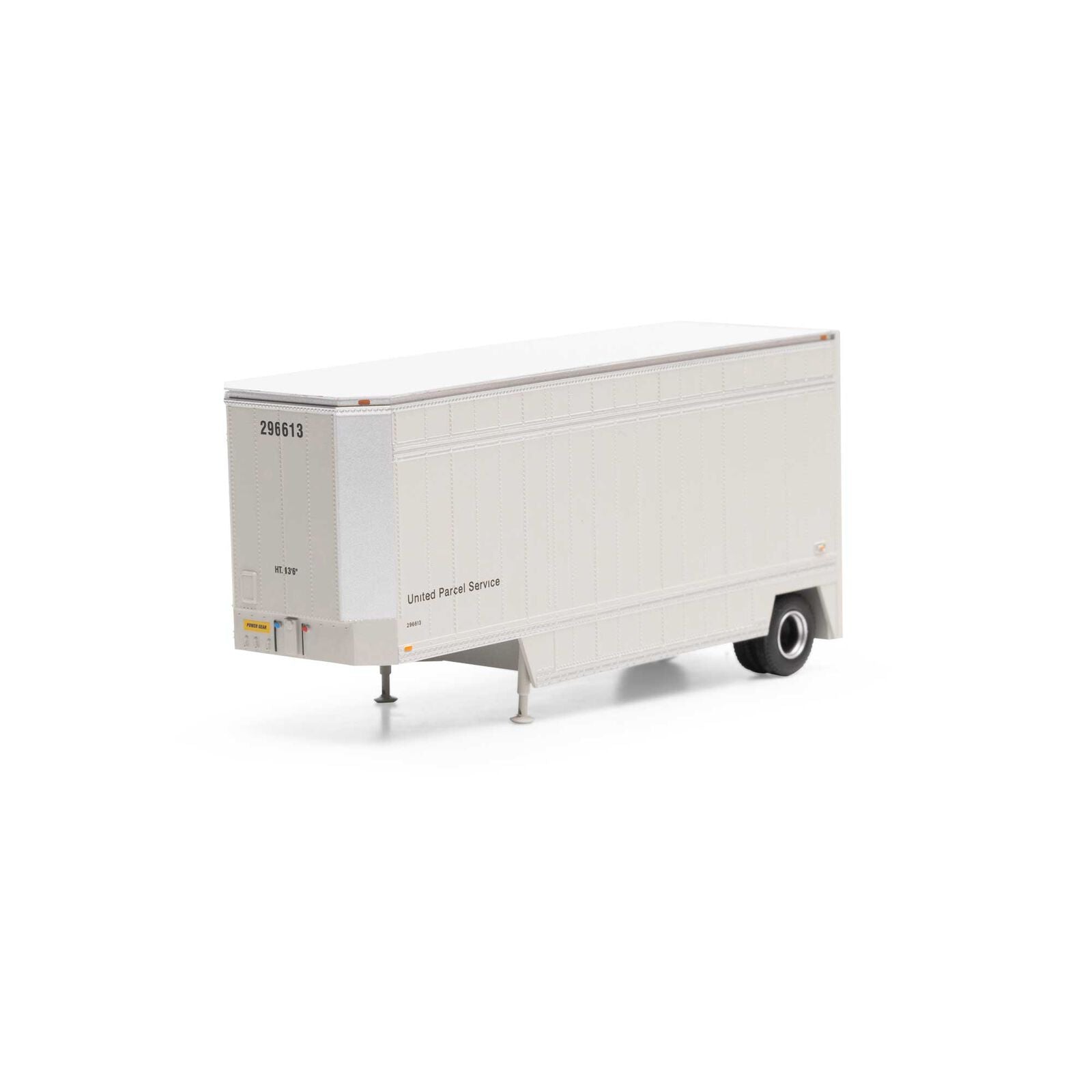 HO 28ft Parcel Trailer: UPS (No Shield) #297249