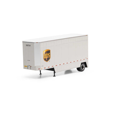 HO 28ft Parcel Trailer: UPS (With Shield) #343829
