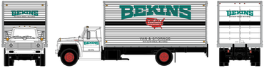 HO 1968 Ford F-850 Box Van: Bekins