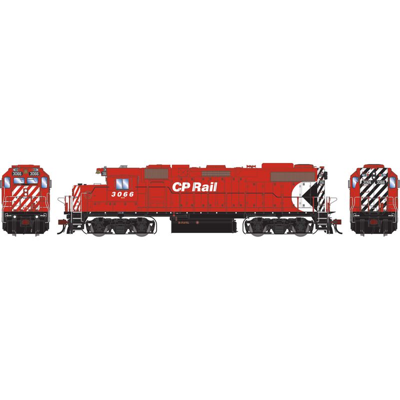HO GP38-2 (DC/Silent): CP (Multimark) #3066