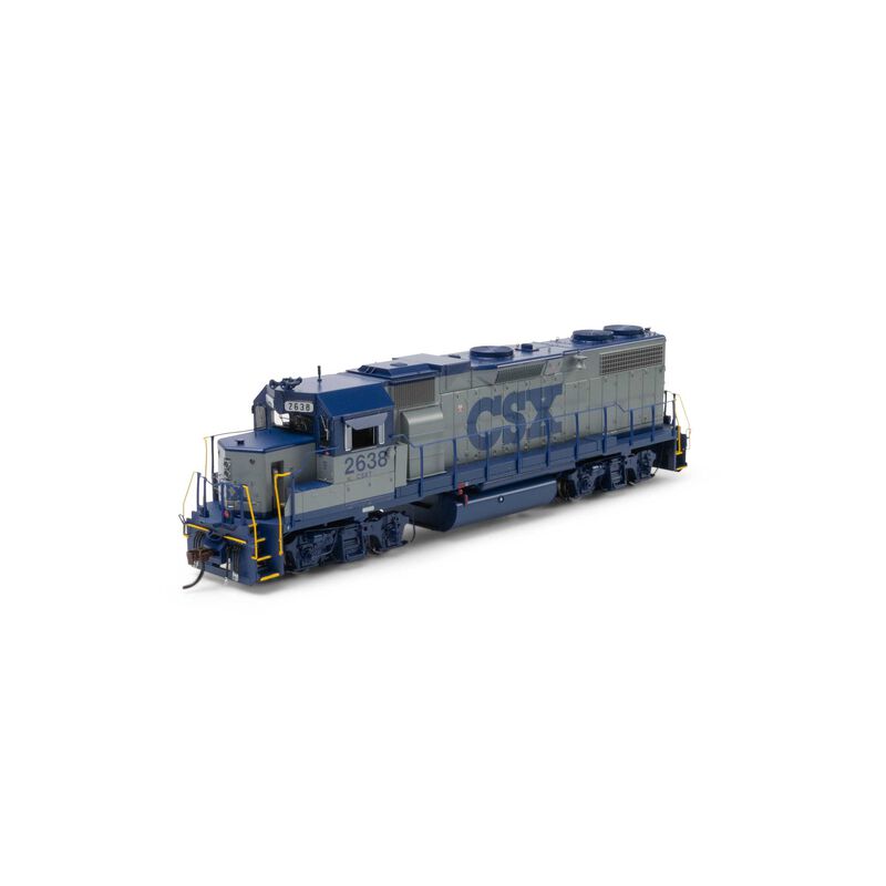 HO GP38-2 (DCC/Sound): CSX (Blue Down) #2638