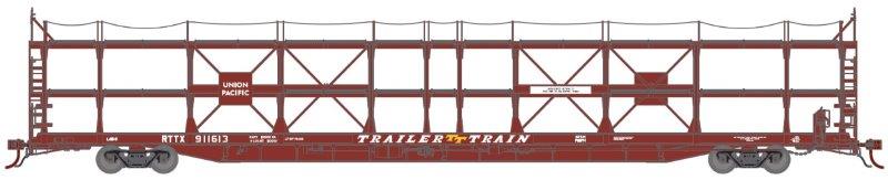 HO F89F Auto Rack Flatcar: Union Pacific #911620